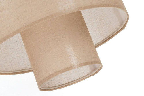 bpskoncept hanglamp Twin - beige - Ø35 cm