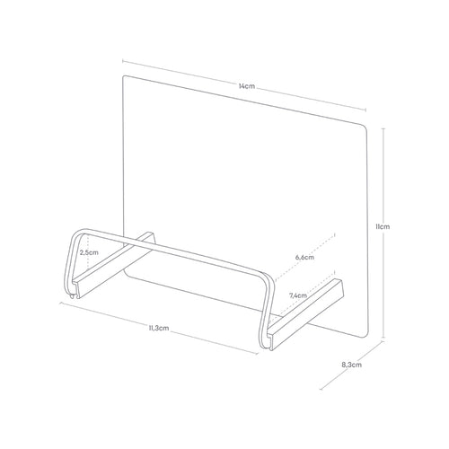 Yamazaki Tower Houder multifunctioneel magnetisch - Zwart