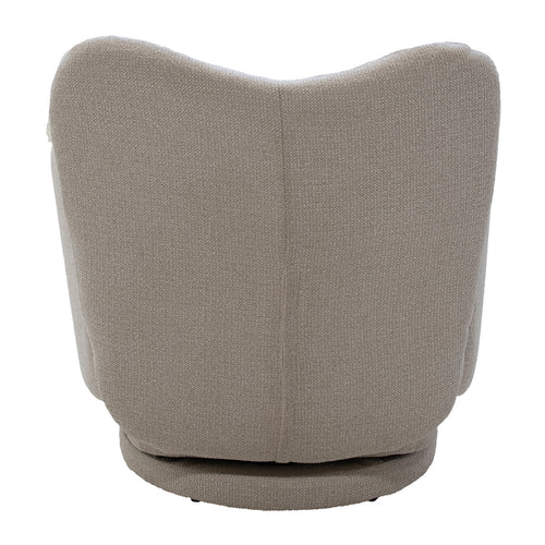 DÉJA Living Draaifauteuil Lola - Stof - Beige - vtwonen shop