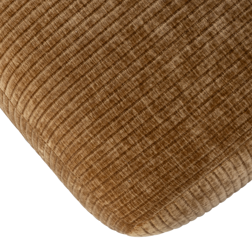 WOOOD Eetbankje 164 cm Mojo - Ribstof - Honing Geel - 49x164x45