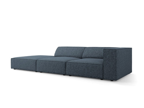 Cosmopolitan Design linker bank Arendal 4-zits, chenille, koningsblauw - 102x262x70cm