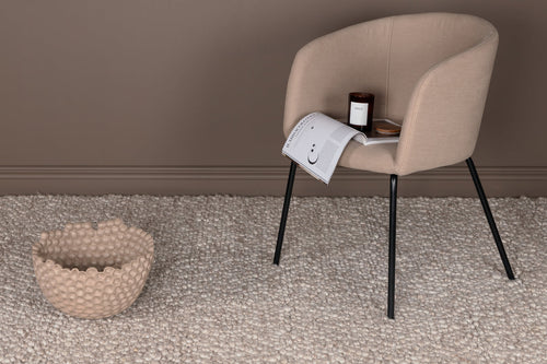 Rebellenclub vloerkleed Serena - beige - 300 x 200 cm