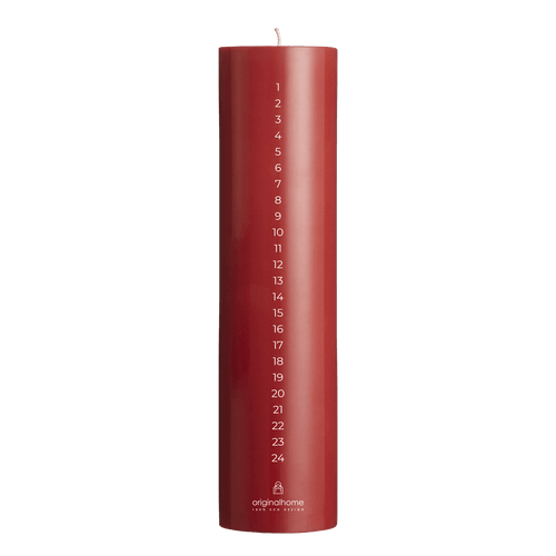 Originalhome adventskaars - 25 cm - rood - vtwonen shop