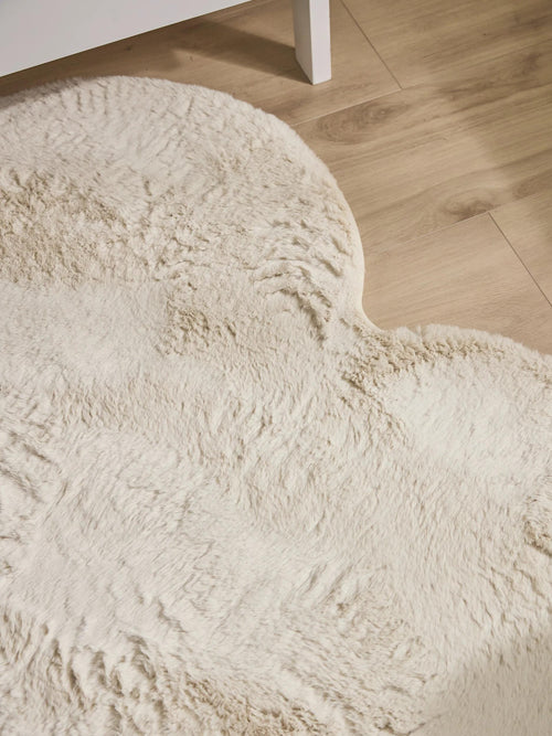 benuta wasbaar kindervloerkleed Dave - crème - 115x120 cm