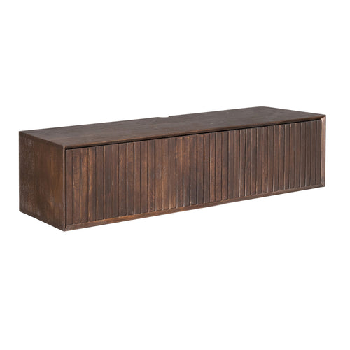 StarFurn Tv-meubel Madison - Zwevend Bruin Hout - 120x35x30cm