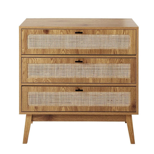 Calicosy - ALIA Ladekast 3 lades - Licht hout - 39x80x79 cm