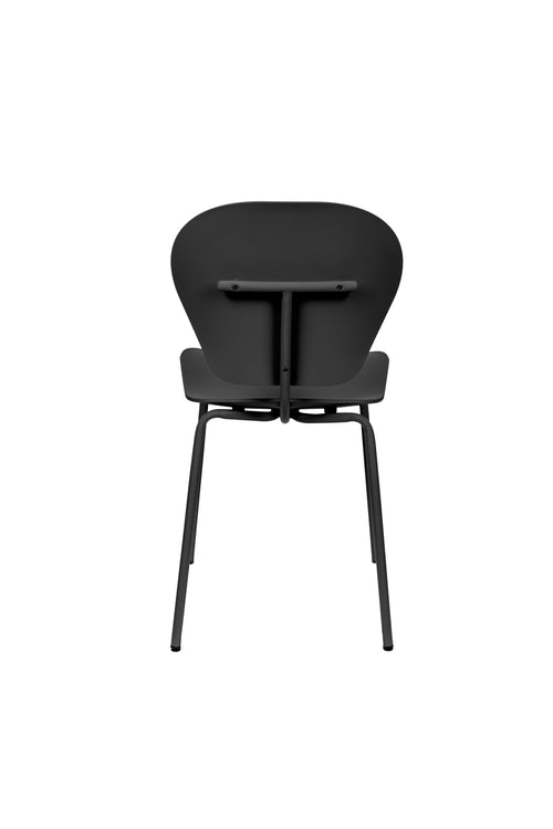 Zuiver The Ocean Chair Eetkamerstoelen Pirate Black - Set van 2 - vtwonen shop