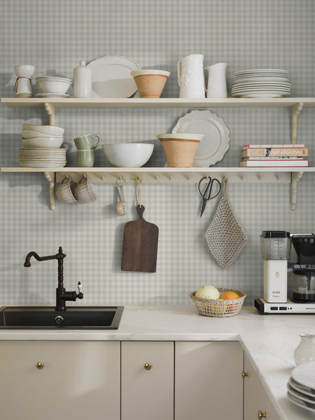 Borastapeter behang ruiten grijs - 53 cm x 10.05 m - 660486 - vtwonen shop