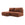 LaMiaSofa hoekbank links Ostia - chenille stof - grijs - 210x149x79