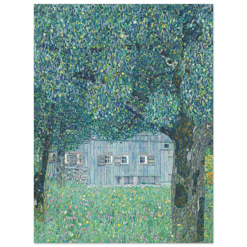 Artfulprints  Gustav Klimt - Farmhouse in upper Austria   poster 30x40 cm - vtwonen shop