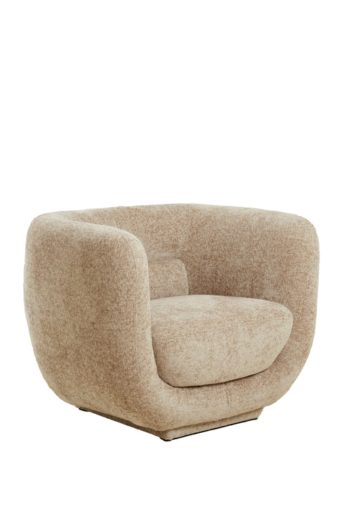 Light & Living stoel KIALY - 105x85x81cm - bruin