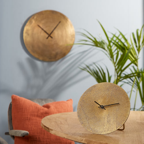 Light & Living klok LICOLA - 20x0.5x20cm - brons