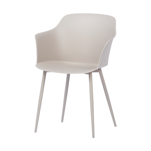 Lisomme Dian kunststof tuinstoel zand - vtwonen shop