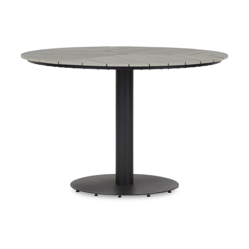 Lisomme Timo ronde tuintafel grijs - Ø 113 cm - vtwonen shop