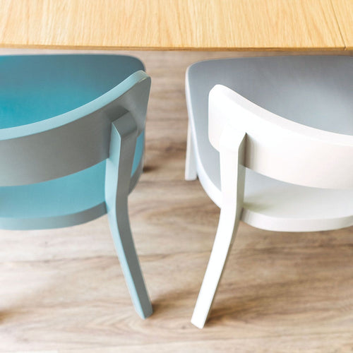 Fameg Fergus Houten Eetkamerstoel Blauw - vtwonen shop