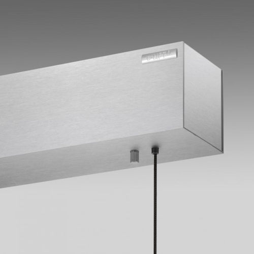 Neuhaus PURE hanglamp e-Lift - 2 lichts - 120  x 240   cm - aluminium - vtwonen shop