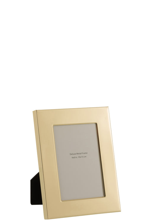 J-Line fotolijst Brede - metaal - goud - medium - 2 stuks