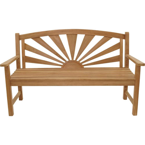 Lesli Living loveseat Sunburst - zwart - 156x64x96cm