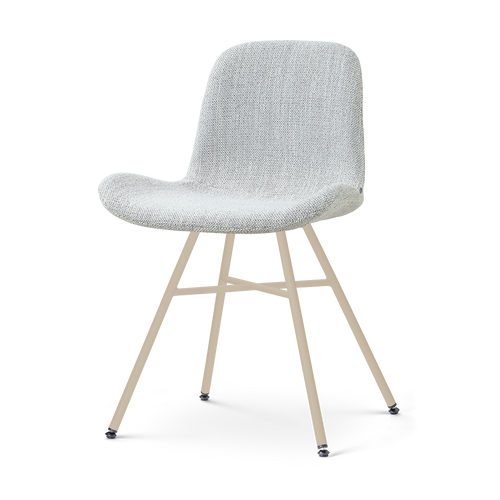 Nolon Noa-Fé eetkamerstoel grijs melange - beige onderstel