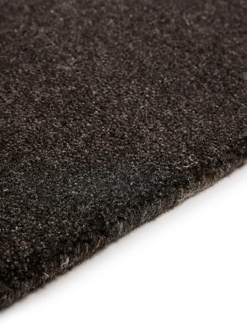 benuta wollen vloerkleed Vera - donkergrijs - 250x350 cm