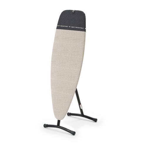 Brabantia Stoombord en strijkplank D, 135x45 cm, hittebestendige parkeerzone - Denim Grey