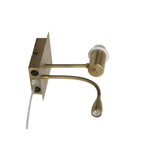 Light & Living wandlamp Regina - brons - 20x11x35cm - vtwonen shop