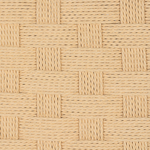 Furnhouse bankje Nobel - Zwart - Papiergaren - 38x110x47