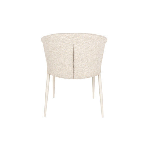 Dutchbone Georgia Eetkamerstoelen Beige - Set van 2