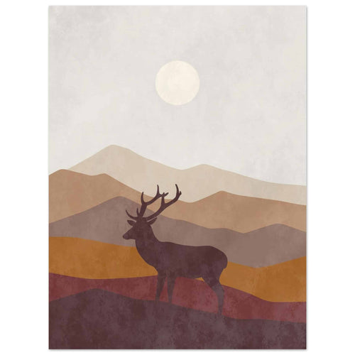 Artfulprints  Boho – Highland calm   poster 30x40 cm - vtwonen shop