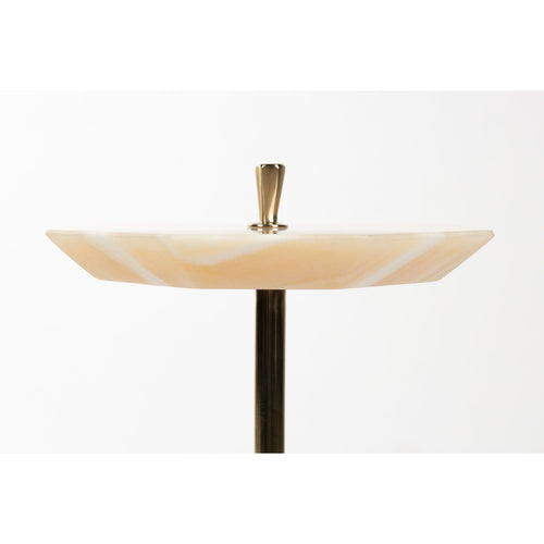 Dutchbone Onno Bijzettafel Onyx Natuursteen  - Geel
