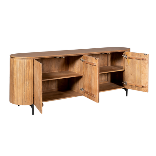 Starfurn  dressoir Lana - bruin - 45x210x90cm