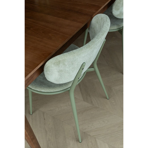 Zuiver Lieve Eetkamerstoelen Groen - Set van 2