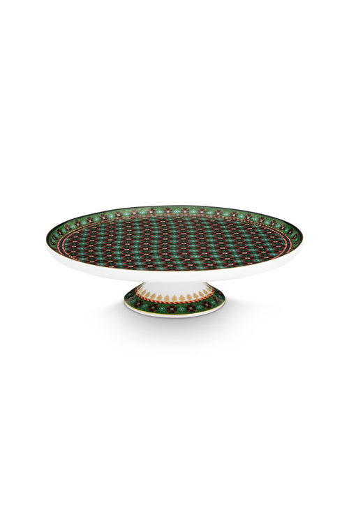 Pip Studio - Berry Blues Clover Green - Mini Taartplateau - 21cm