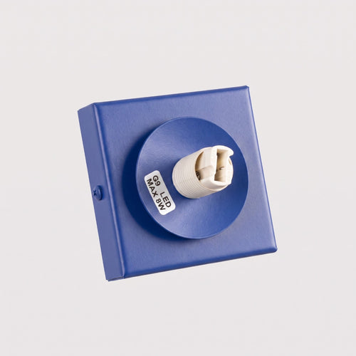 Sollux Lighting Plafondlamp YOLI 1 ultramarijn - 12x12x14,5cm
