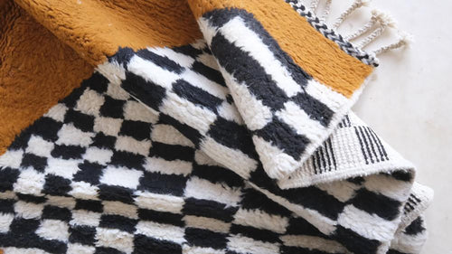 AFK Living vloerkleed Berber - handgemaakt - Wol - 212 x 268 cm - vtwonen shop