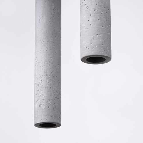 Sollux Lighting Hanglamp PASTELO 3P beton - 19,5x19,5x115cm