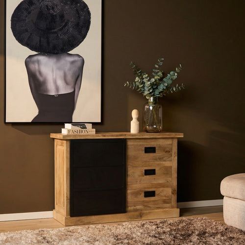 Starfurn Ladekast Noa - Naturel Hout - 100x45x90cm