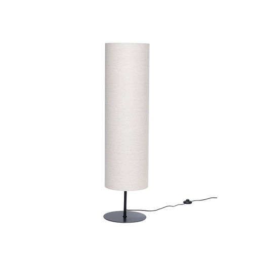 Hübsch vloerlamp Sable - katoen/ijzer/pvc - ø30xh120cm