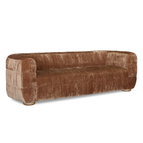 DÉJA Living 3-zits Bank Matre - Bruin Stof - 240x97x75cm - vtwonen shop