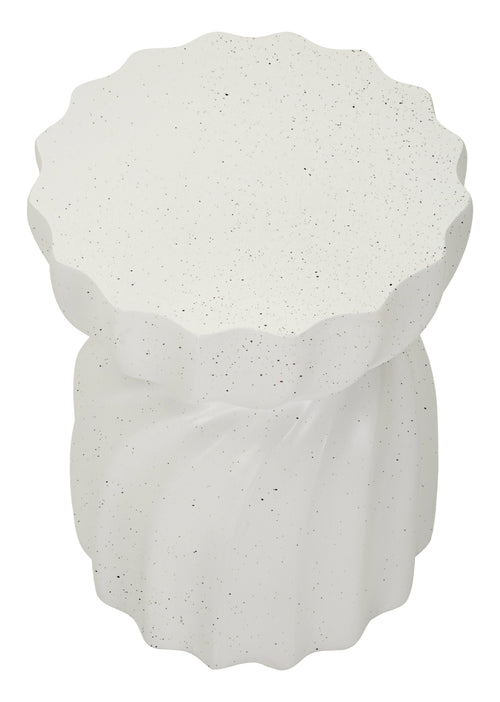 Mauro Ferretti bijzettafel - Ø 36x47,5 - wit