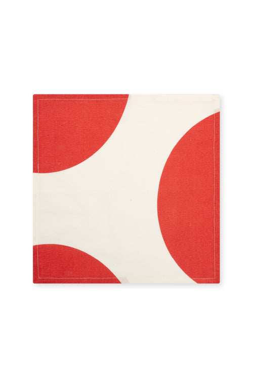 vtwonen - Servetten - Rood - Katoen - 40x40cm - Set van 6