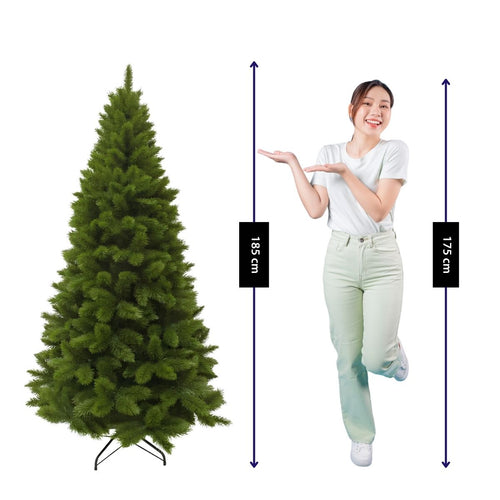 Triumph Tree Camden Kerstboom Slim - Kunstboom met Realistische Takstructuur en Volle Vorm - Kerstversiering met Insteekconstructie op Kleurcode -