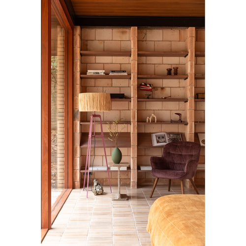 Dutchbone Lenn Fauteuil Plum - Paars - vtwonen shop