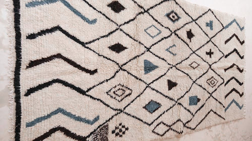 AFK Living vloerkleed Berber - handgemaakt - Wol - 160 cm x 230 cm