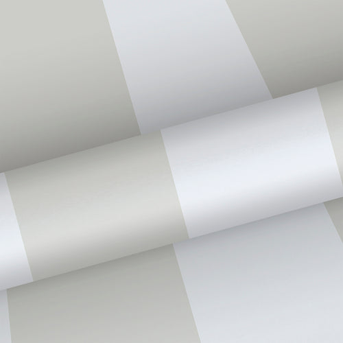 Sanders & Sanders behang strepen beige en wit - 53 cm x 10.05 m - 640659