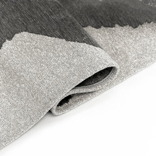 Ecorugs vloerkleed Black Shadow - zwart - 80x150cm
