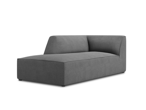 Micadoni linker meridiaan Ruby structurele stof, grijs - 180x93x69cm