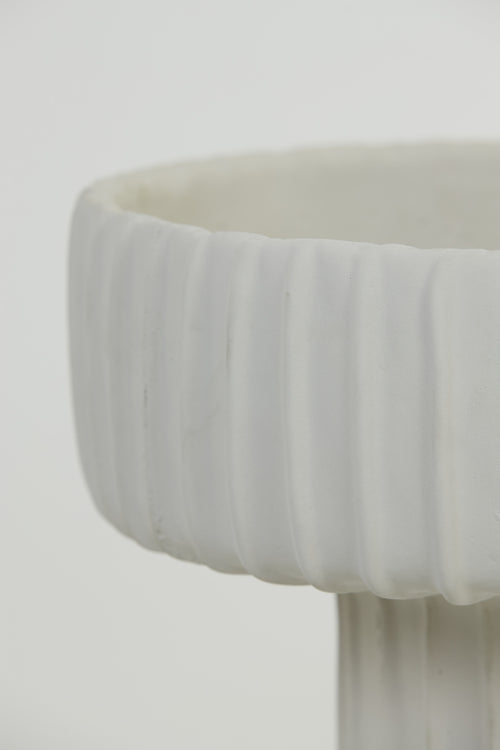 Light & Living pot MAJA - Ø40x30cm - wit - vtwonen shop