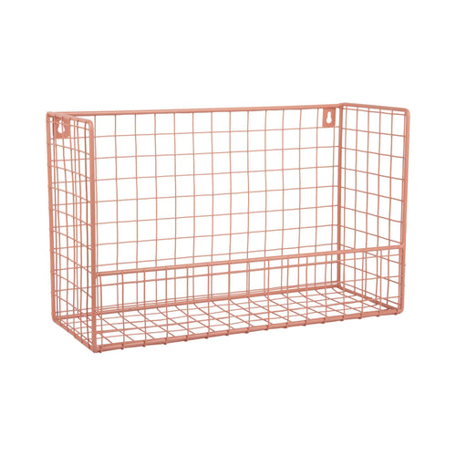 Present Time wanddecoratie Reja - oranje - 15x40x25cm - vtwonen shop