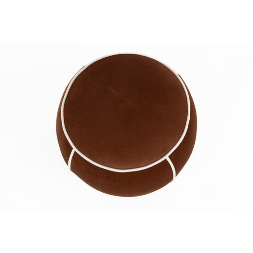 Housecraft Living Marina Poef Rond 45 cm Rood
